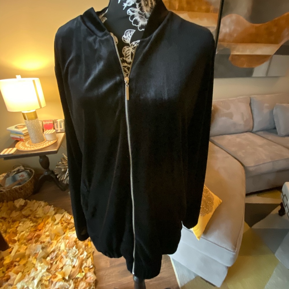 Velvet inspired baseball jacket!